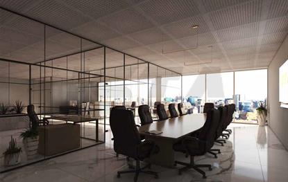 دیوار شیشه ای اداری